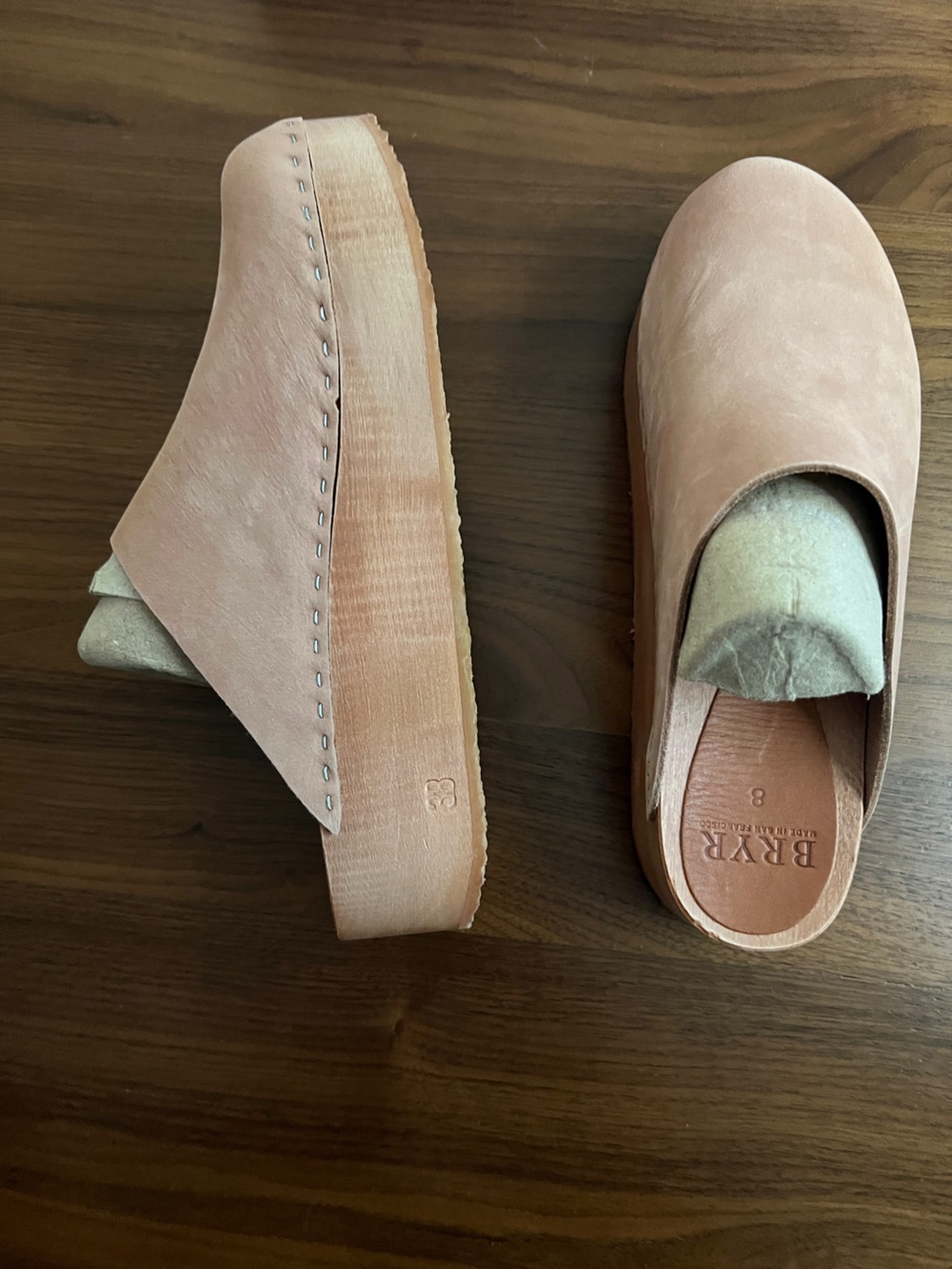 Bryr Leather Clogs - “The Bean” - Women's Size 8 - Picture 8 of 9